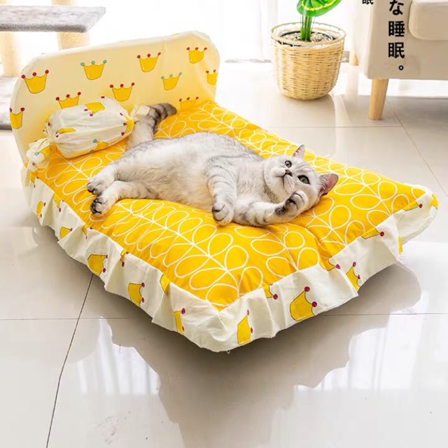 Giường nệm cao cấp cho chó mèo