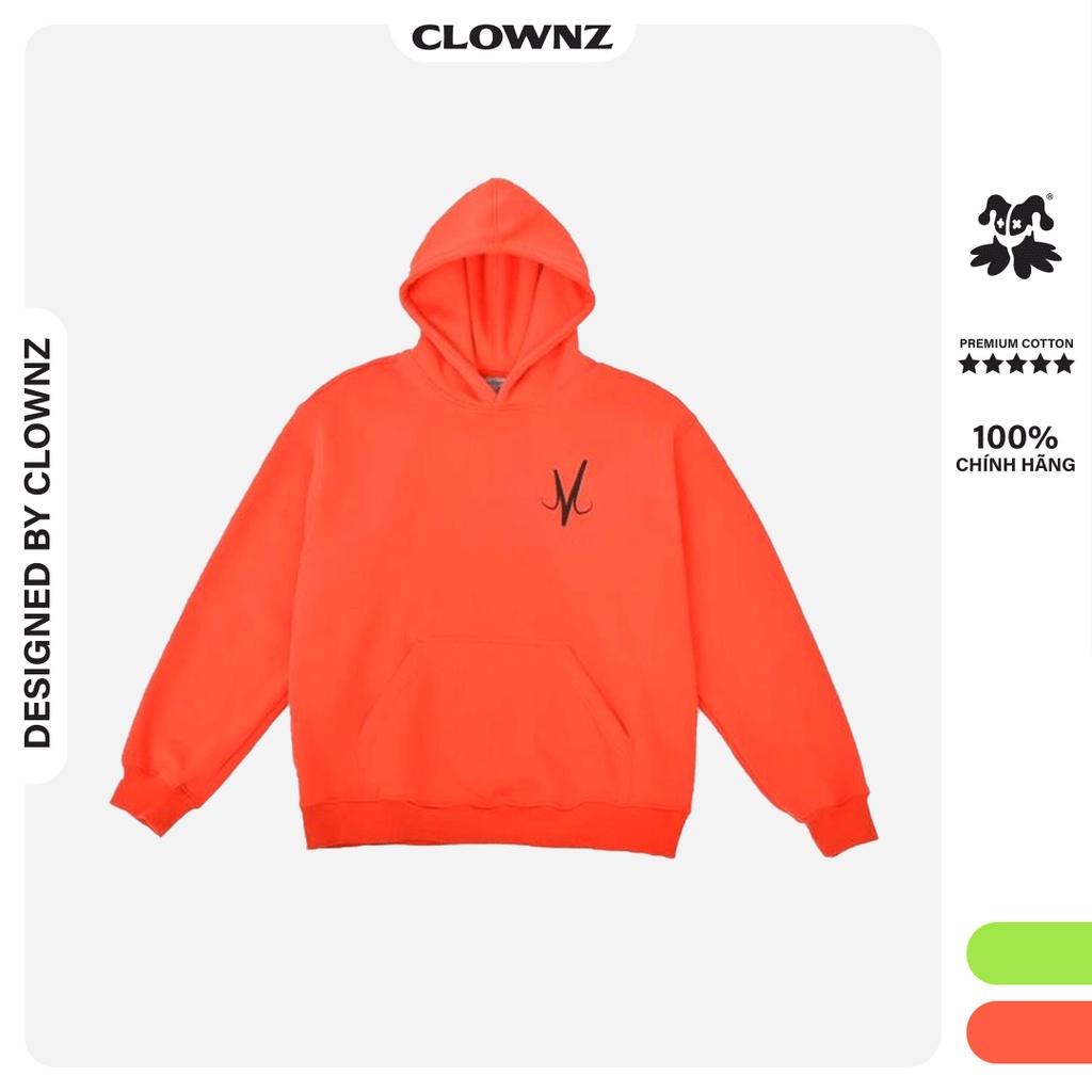 Áo khoác hoodie Ma Bu Clownz  vài nỉ bông dày dặn, form rộng cả nam nữ | BigBuy360 - bigbuy360.vn