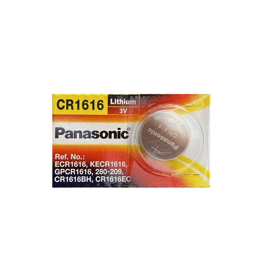 Vỉ 1 viên Pin Panasonic CR1616 1616 Pin 3v Chính Hãng Japan