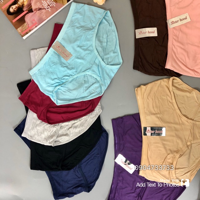 [Hàng Thái Lan] [Có Size từ 45-75kg] Quần lót nữ, quần lót cotton thấm hút mồ hôi Sis 5134 | BigBuy360 - bigbuy360.vn