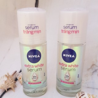 Lăn ngăn mùi NIVEA serum trắng mịn 40ml
