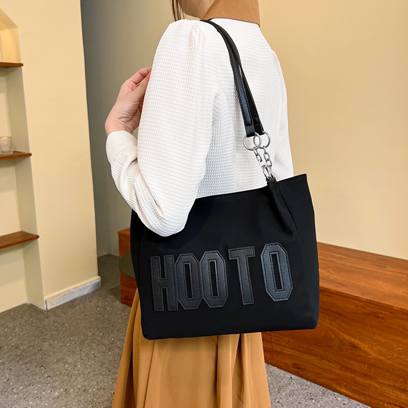 Túi Đeo Vai Cỡ Lớn In Chữ Đơn Giản Thời Trang Mùa Thu 2022