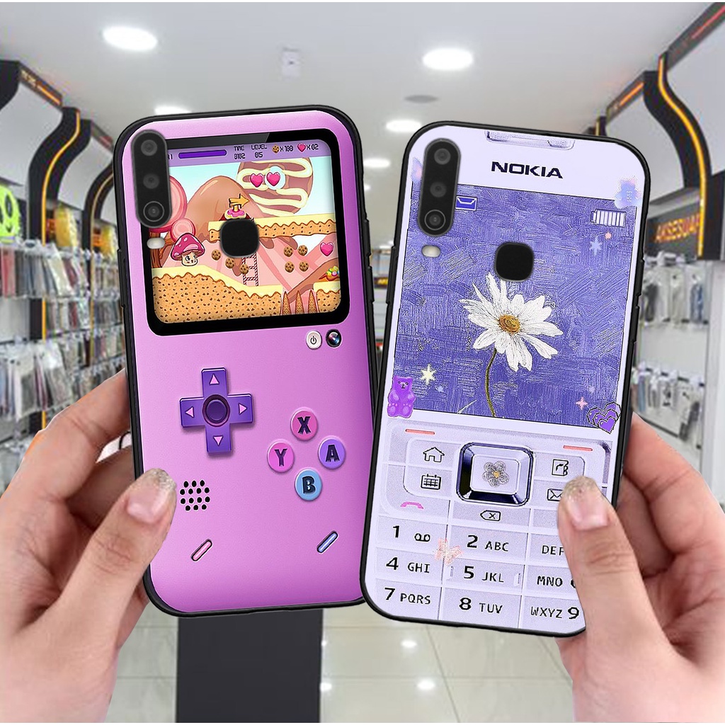 Ốp Vivo U10 / Y15 / Y17 / Y19 / U3 bộ hình điện thoại nokia huyền thoại , BTS , Vpop cute