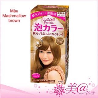 Thuốc nhuộm tóc Liese Prettia dạng bọt