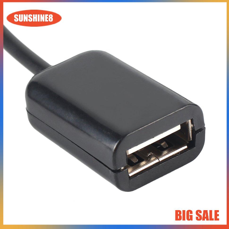 Cáp chia cổng micro USB OTG tiện dụng