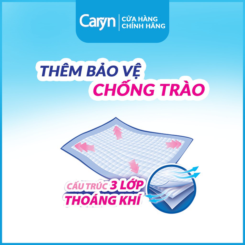 Tấm đệm lót Caryn mỏng nhẹ 14 miếng 60 x70cm,lót caryn Giúp thoải mái xoay trở chống trào lưng cho người già mẹ sau sinh