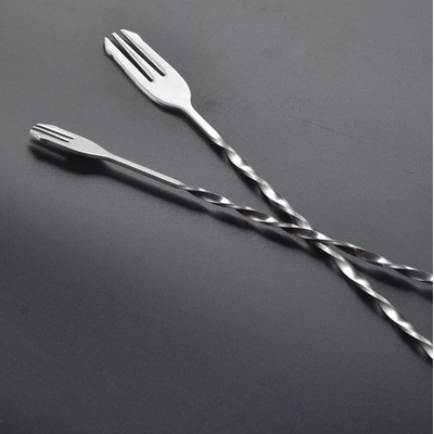 Thìa pha chế bar spoon 26cm hoặc 32cm (thìa bar, muỗng khuấy, thìa khuấy) - Thiết Bị Mát Móc Pha Chế