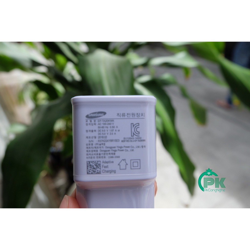 BỘ Sạc Nhanh Samsung 9V-1.67A ZIN S7,Note 5,A8 2018