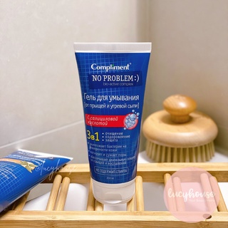 Gel rửa mặt Compliment No Problem - làm sạch da sâu, giảm mụn