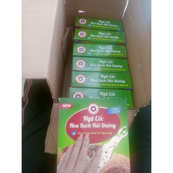 ngũ cốc tăng cường HOA BẠCH HẢI ĐƯỜNG 500g