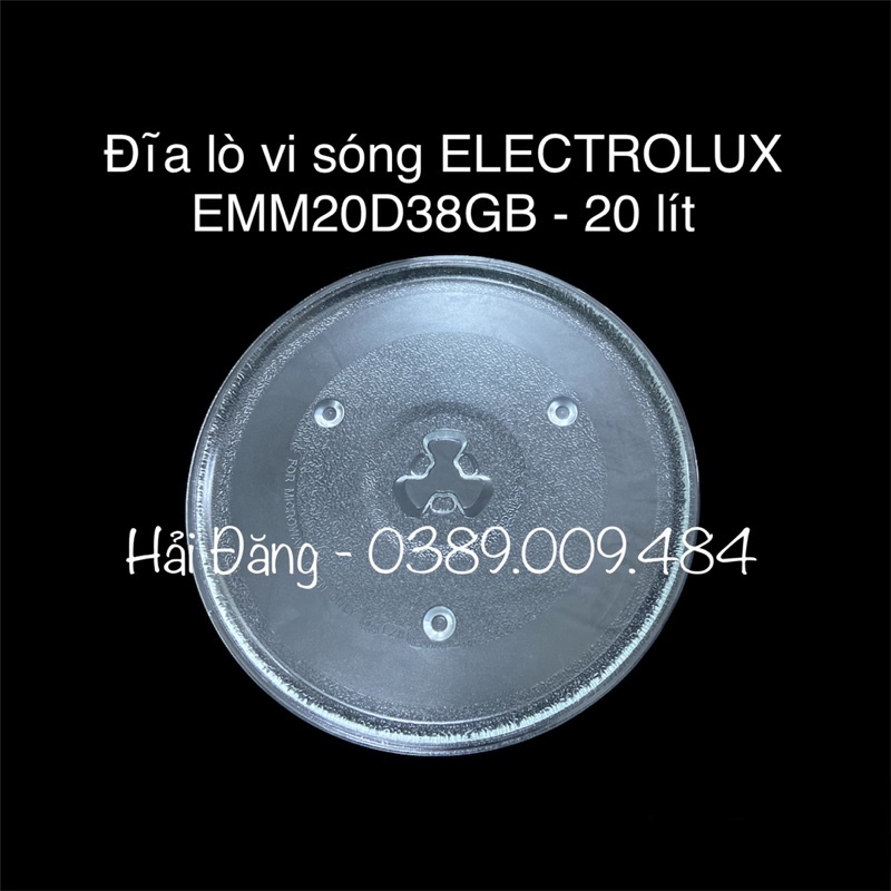 Đĩa lò vi sóng ELECTROLUX EMM20D38GB - 20 lít hàng chính hãng