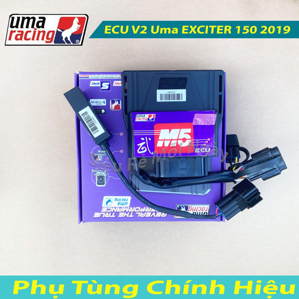 ECU UMA V2 RACING M5 BLUTOOTH CONNECTION TUNING CHO EXCITER 150cc 2019