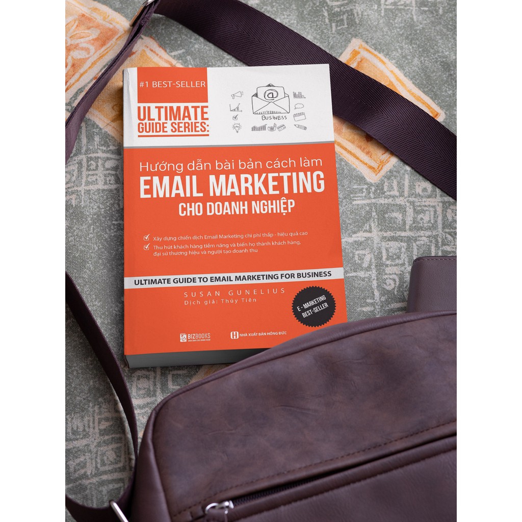 Sách Hướng Dẫn Bài Bản Cách Làm Email Marketing Cho Doanh Nghiệp - Sách Phát Triển Kinh Doanh - Sách Bizbooks