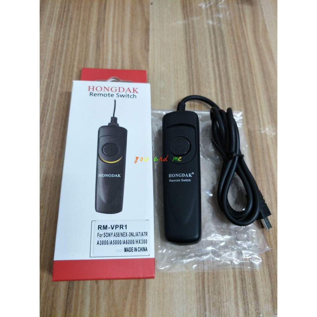 Dây bấm mềm (shutter release) RM-VPR1 cho Sony A7 A7s A7r A7II A6000,...