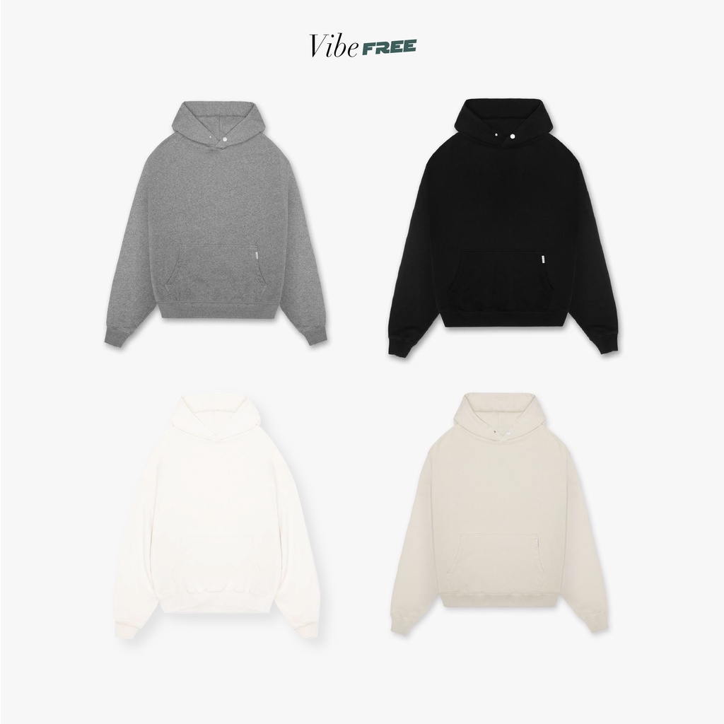 [Mã SRBACK010912 hoàn 20K xu đơn 50K] Áo hoodie nỉ VIBE FREE dày dặn form rộng | BigBuy360 - bigbuy360.vn