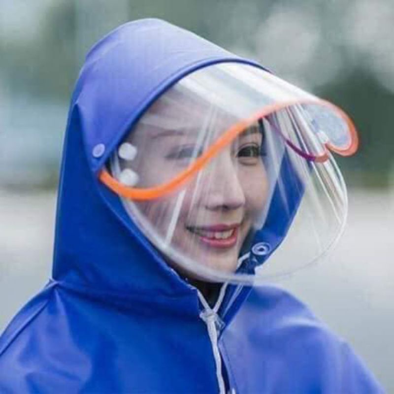 Áo mưa đi xe có túi trùm gương,,,