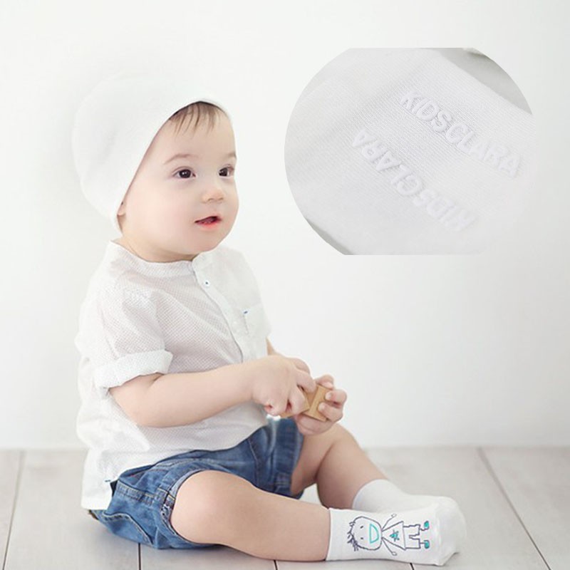 Dễ Thương Vớ Cotton Chống Trượt Cho Bé