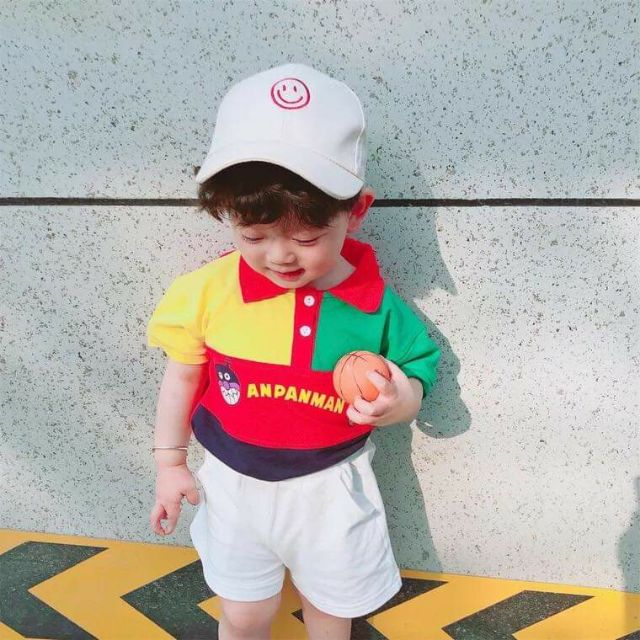 Áo thun polo bé trai