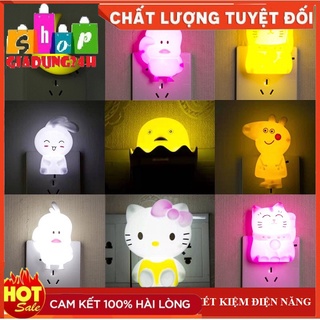 ĐÈN NGỦ CẮM TƯỜNG NHIỀU MẪU SIÊU DỄ THƯƠNG-GIADUNG24H