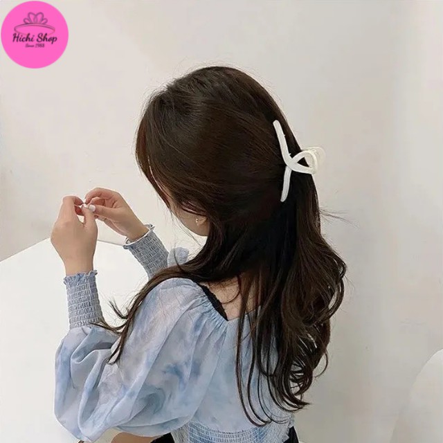 [GIẢM GIÁ SỐC]Kẹp Tóc Càng Cua Cỡ Lớn Nhiều Màu, Cặp Tóc Nhựa Dài, Kẹp Dọc Phong Cách Hàn Quốc Hot Trend Xinh Xắn Cho Nữ