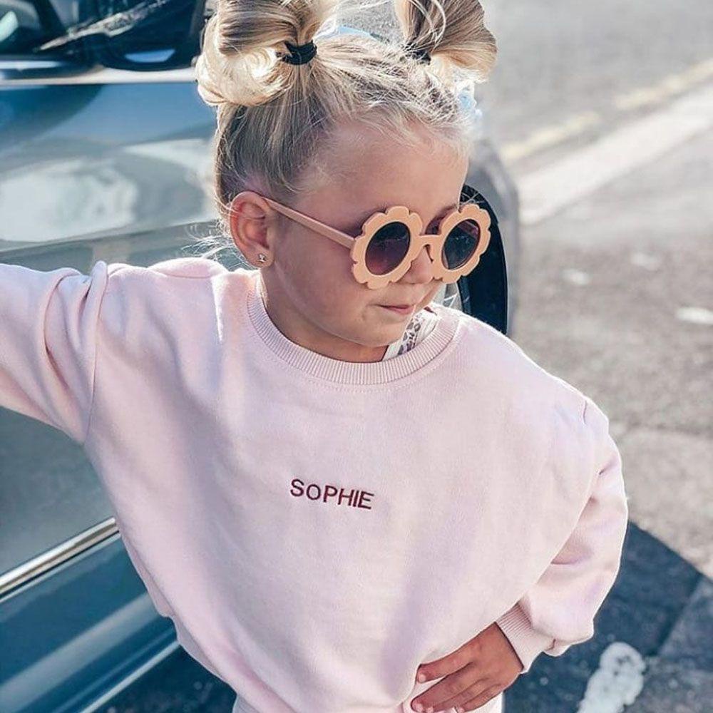 ESPO 1 Kính Mát Hình Hoa Thời Trang Cho Bé