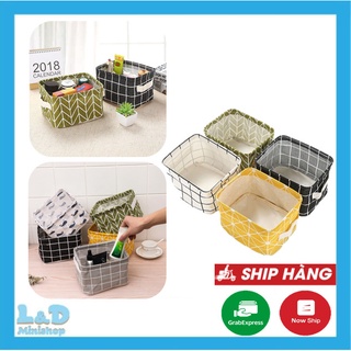 Giỏ Vải Đa Năng, Đựng Đồ Cá Nhân, Đồ Văn Phòng
