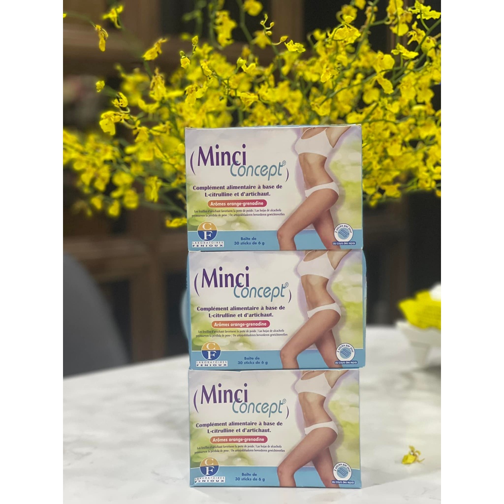 Trà Gỉam Mỡ Minci Concept Pháp 30 Gói