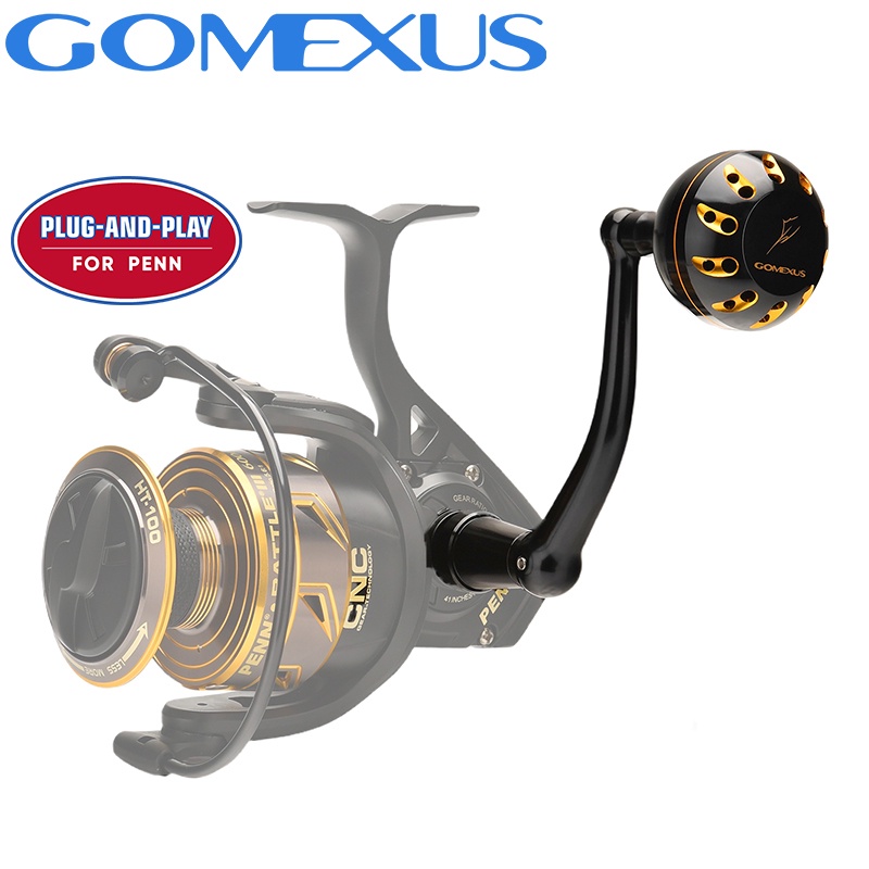 Tay cầm máy câu cá GOMEXUS 65-98mm tùy chọn màu sắc penn