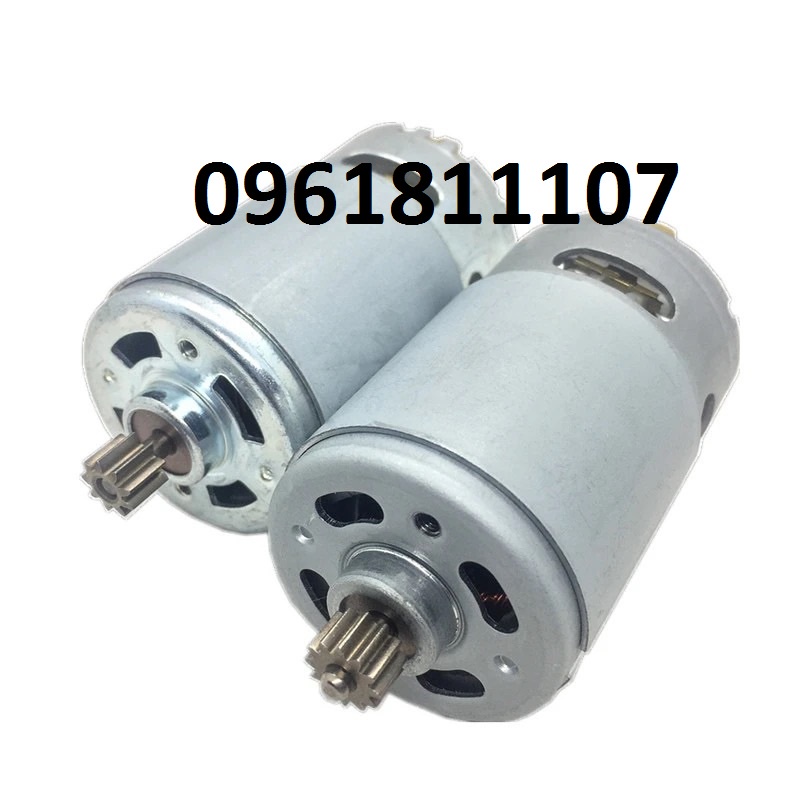 Motor 550 21v 24000rpm cho máy khoan pin, motor máy khoan pin 550, motor máy cầm tay