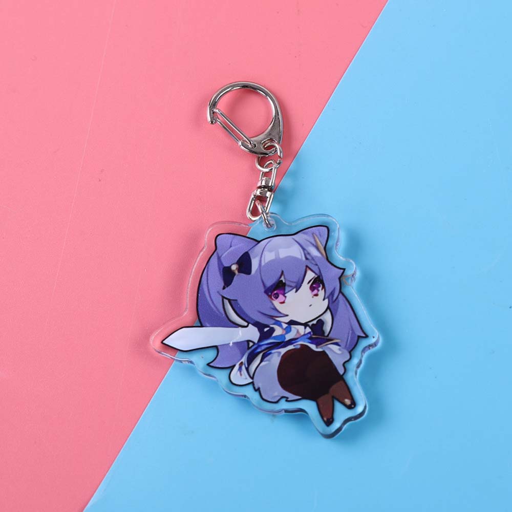 Móc Khóa Acrylic Họa Tiết Anime Dễ Thương