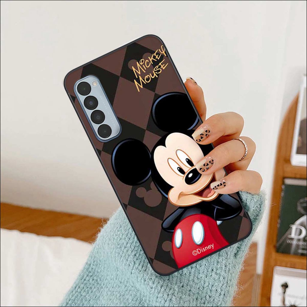 Ốp lưng điện thoại Oppo Reno4 /  Reno4 Pro / Reno 4 hình mic key min nie mouse thời trang, vỏ ốp rẻ đẹp