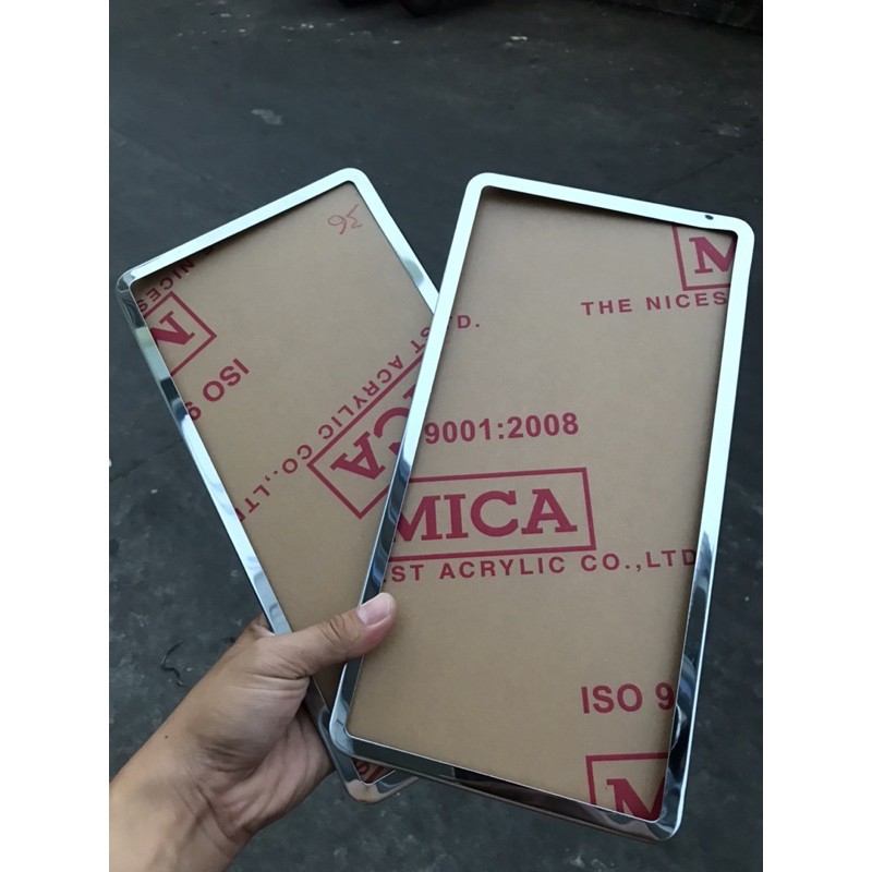 ‌💥GIÁ SỐC💥 KHUNG BIỂN SỐ Ô TÔ INOX KÍCH THƯỚC MỚI TẤT CẢ XE Ô TÔ- PHỤ KIỆN XE Ô TÔ