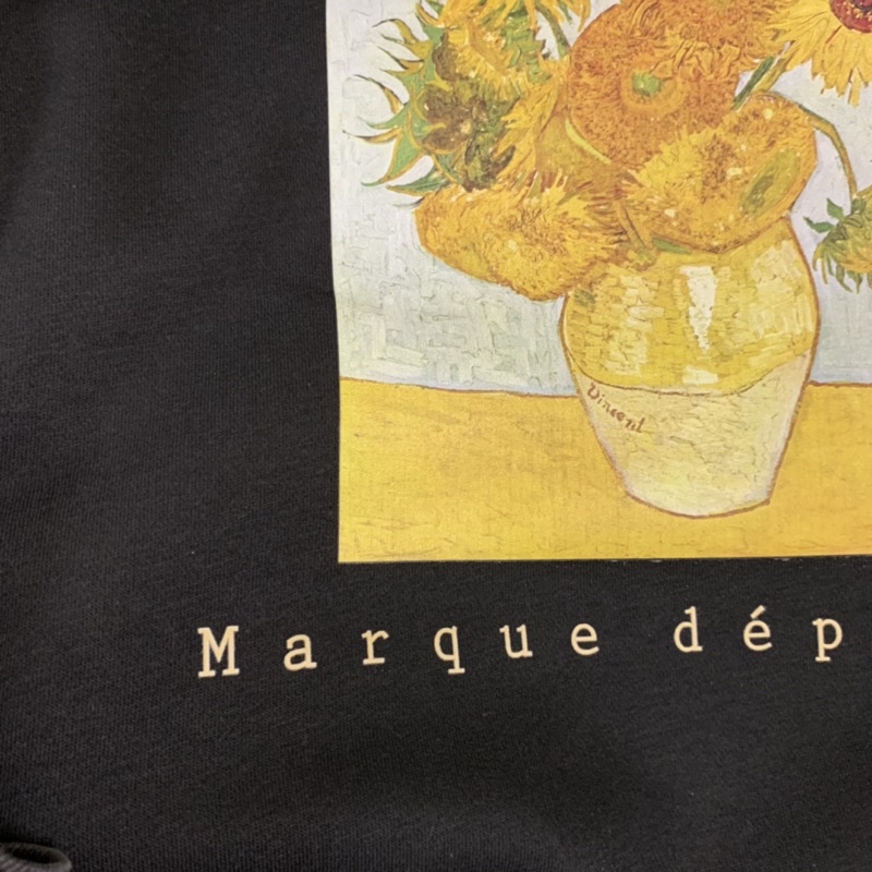 Áo sweater Hoa hướng dương vàng Vincent VanGogh