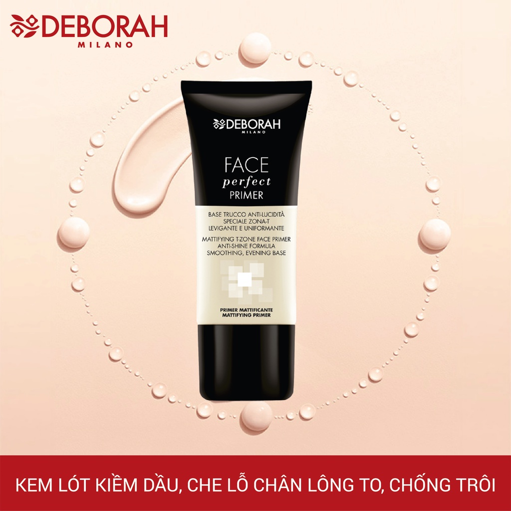  Kem Lót Deborah Milano Face Perfect Primer Kiềm Dầu 30ml