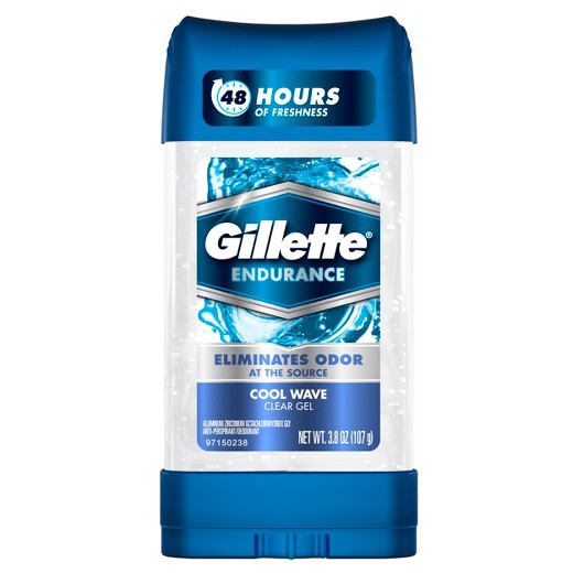 Lăn Nách Gillette Endurance Cool Wave Clear Gel 107g/Tuýp Đức