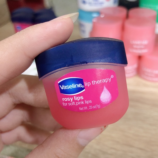 Vaselin dưỡng môi Rosy lips hủ mini siêu tiện dụng