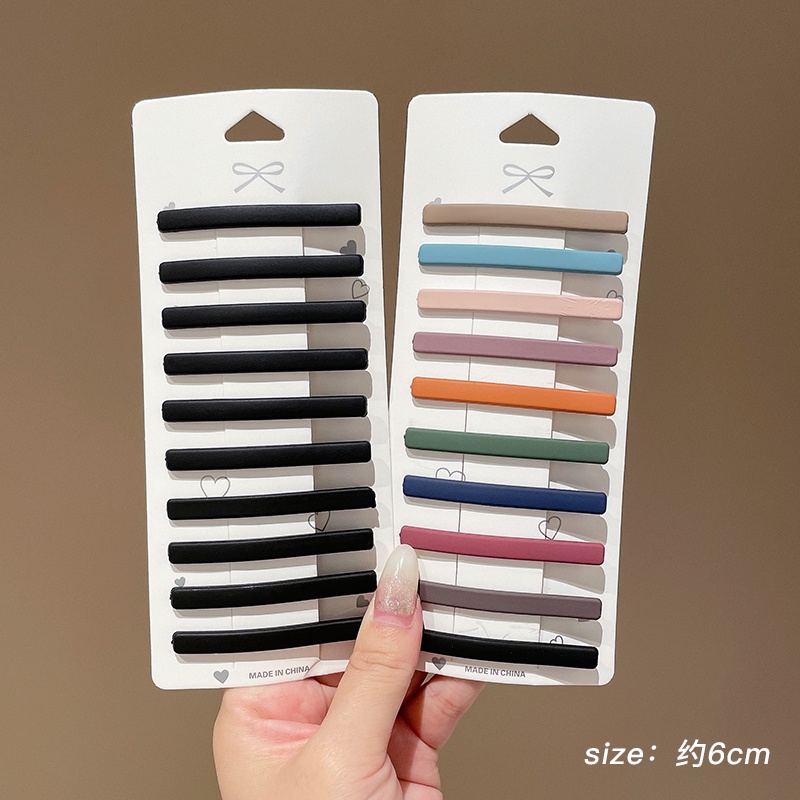 cute Kẹp Tóc Mái Ngang Đơn Giản Đa Năng Thời Trang Mùa Hè Hàng Mới Dành Cho Bạn Nữ set kẹp tóc hàn quốc kẹp càng cua nơ kẹp tóc mái kẹp tóc càng cua cặp tóc kẹp nơ kẹp mái phụ kiện tóc