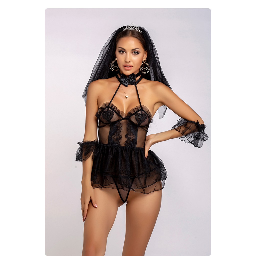 Cosplay hầu gái croptop, đồ ngủ costume sexy quyến rũ gợi cảm cô dâu  xinh xắn G57 | BigBuy360 - bigbuy360.vn