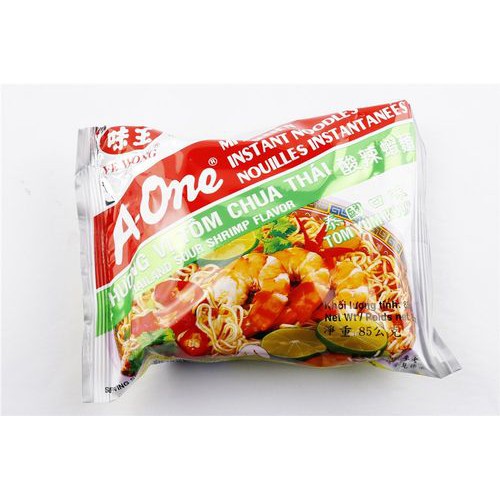 Mì A-One Hương Vị Tôm Chua Thái