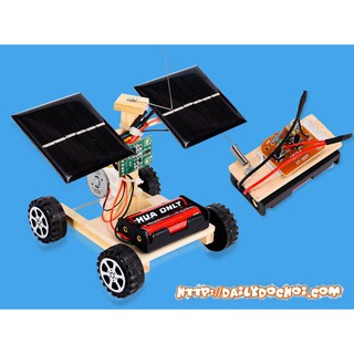 Bộ lắp ráp ô tô điều khiển chạy bằng năng lượng mặt trời 2 tấm 60x60