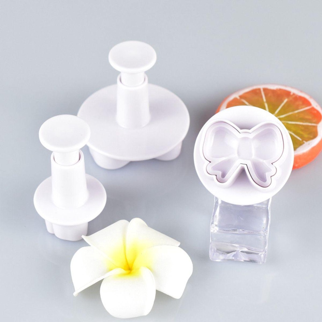 Dụng Cụ Nhấn Tạo Hình Bánh Bằng Nhựa Tiện Dụng