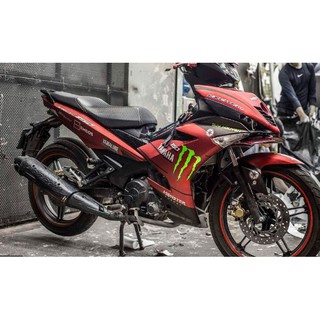 Tem Trùm Exciter 150 Đỏ Monster