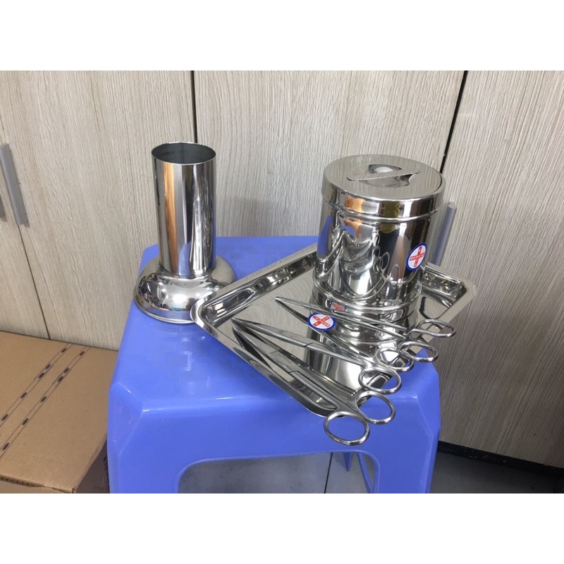 Dụng Cụ Spa Inox Mạ Vàng: Bát Spa Inox, Khay Inox Mạ Vàng Sang Trọng