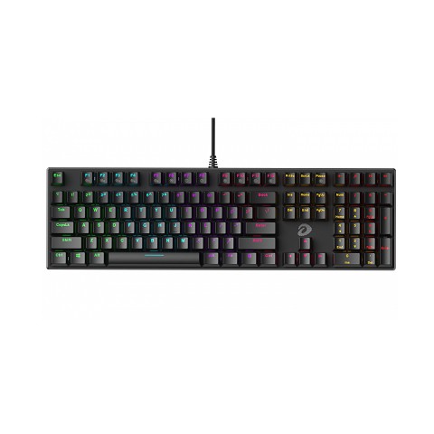 Bàn Phím Cơ DAREU EK810 Black RGB Red/Blue Switch - Hàng Chính Hãng