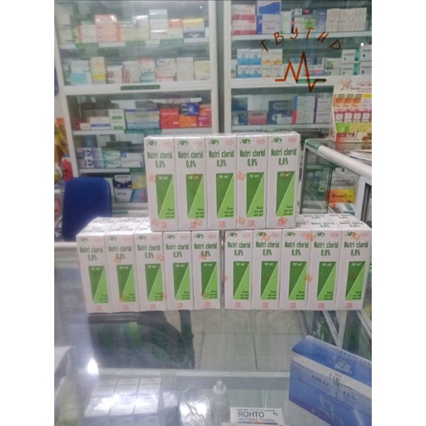 COMBO 10 SẢN PHẨM NƯỚC MUỐI SINH LÝ VỆ SINH MẮT-MŨI-TAI - NATRICLORID 0.9% (PHARMEDIC)