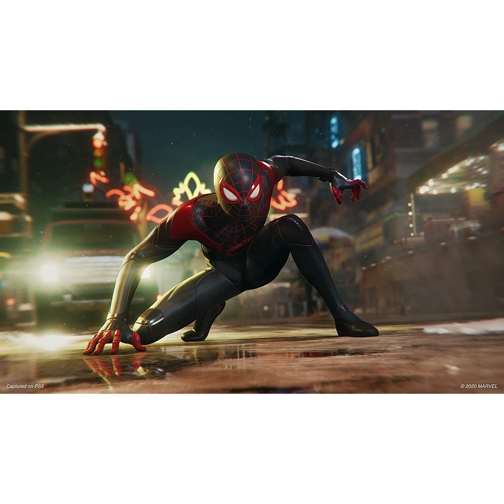 Đĩa Game Ps5/PS4 : Marvel's Spider-Man Miles Morales Ultimate Hệ US