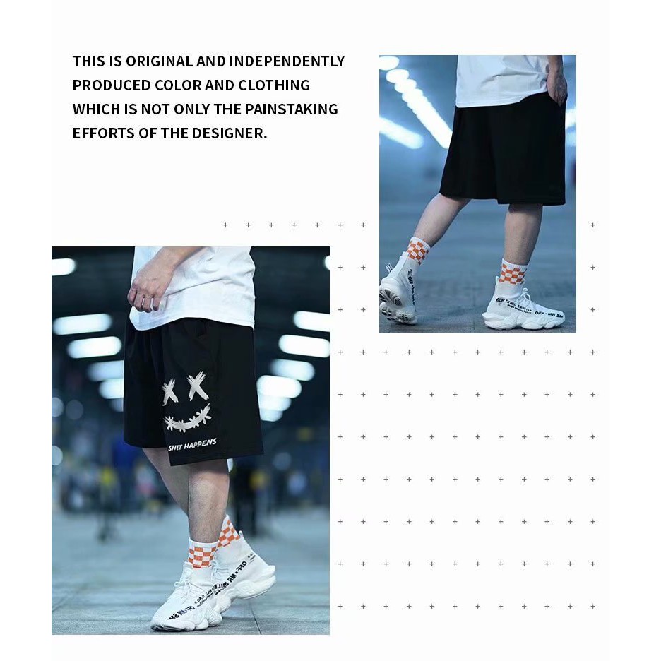 Quần Short Lưng Thun Phong Cách Năng Động Thời Trang Cho Nam Size M-8xl