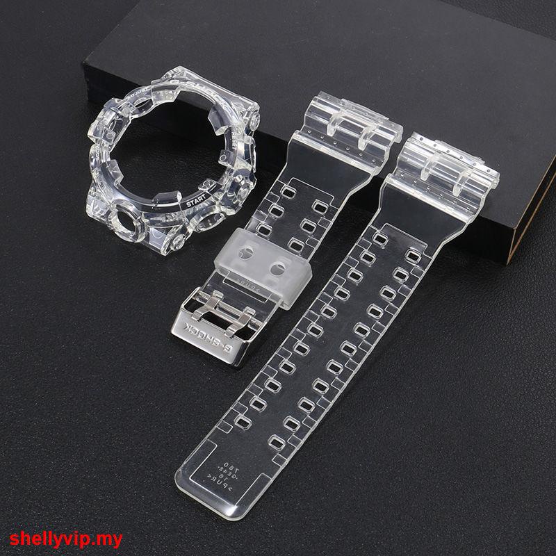 Bộ Dây Đeo Đồng Hồ Trong Suốt Cho GA-700 5522 G-SHOCK 710 735