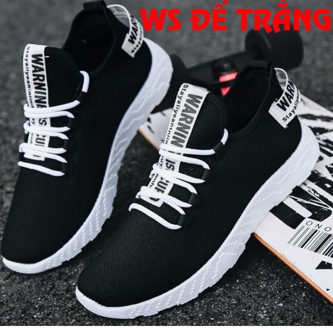 ⚡FREESHIP⚡ Giày Sneaker Nam, Giày Nam Cao Cấp Đế Sóng Phong Cách HQ HOT TREND