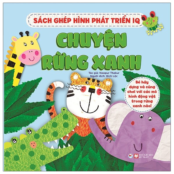 Sách - Ghép Hình Phát Triển IQ - Chuyện Rừng Xanh